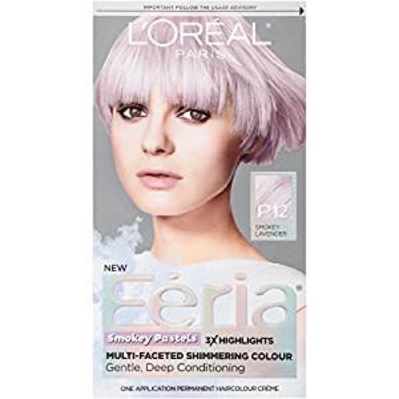 L Oreal Accessories Loreal Fria Lavender Dusk Purple Hair Color